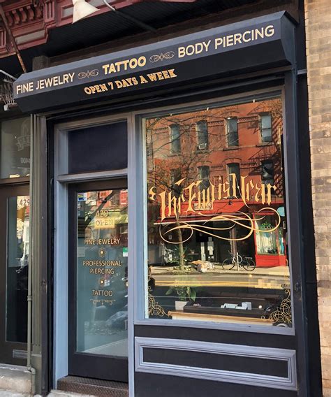 The friendly staff at Ink & Iron have been in the industry for years and offer their clients the best possible tattoo experience. . Piercing parlor near me